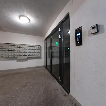 Apartment Terrace With Parking Garage